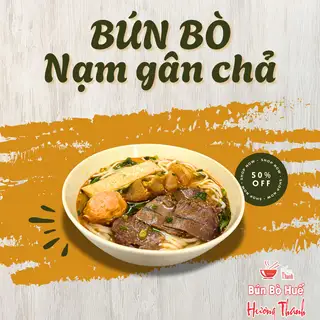 Hình ảnh Bún bò gân - chả - nạm