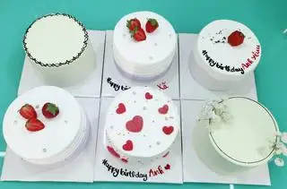 Bánh kem sữa tươi 10cm ( Mẫu ngẫu nhiên) - 145.000 ₫ tại Bánh Kem Merry Cake - Nơ Trang Long