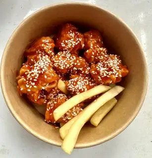 Gà sốt cay Hàn quốc size L - 65.000 ₫ tại Gà Sốt Hàn Quốc HV Food - Đường 11