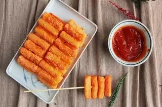 Hình ảnh Tokboki lắc phô mai