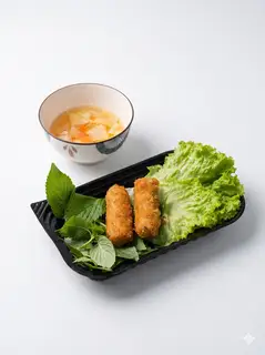 Hình ảnh Nem chua rán phô mai