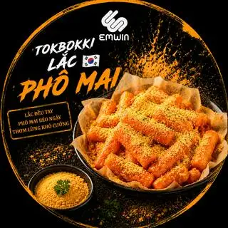 Tokbokki Lắc Phô Mai - 33.000 ₫ tại Gà Sốt Cay & Trà Trái Cây Emwin - Trần Xuân Soạn