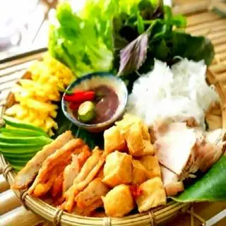 Hình ảnh Bún đậu đầy đủ (không có nem)