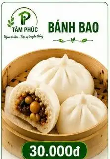 bánh bao  - 30.000 ₫ tại Bánh Mì Tâm Phúc - Lý Thường Kiệt