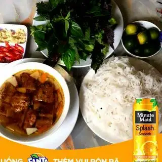 Hình ảnh Bún chả - cam ép