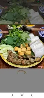 Hình ảnh Bún Đậu Lòng Dồi + Trà tắc