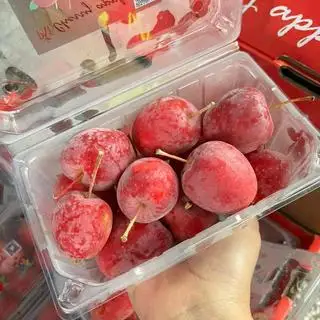 Hình ảnh Táo Cherry Giòn Ngọt Ngọt Chua Chua-1 hộp 500gr 