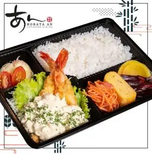 Hình ảnh Fried Shrimp with Mayo & Egg Sauce Bento(with Seaweed soup/*Free rice up size)