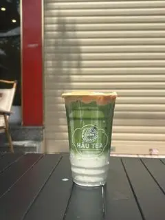 Hình ảnh Matcha latte kem phô mai mặn