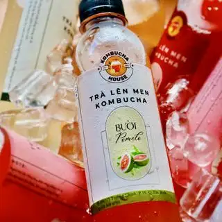 Kombucha Bưởi Hồng - Grapefruit  | 500ml - 35.000 ₫ tại Kombucha House - Trà Lên Men Kombucha Vị Trái Cây - Nguyễn Văn Trỗi