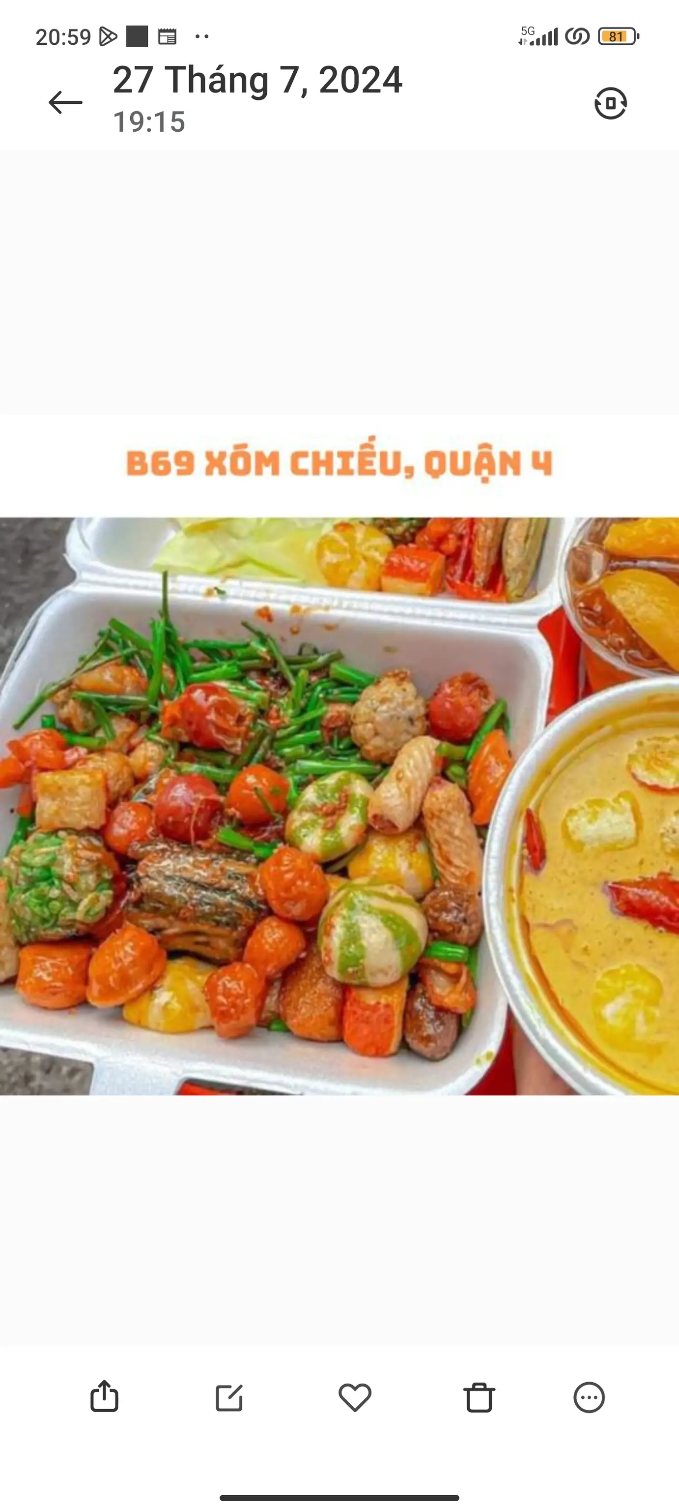 cá viên chiên thập cẩm  - 144.000 ₫ tại Tín Real - Cá Viên Chiên & Trứng Vịt Lộn - Sư Vạn Hạnh
