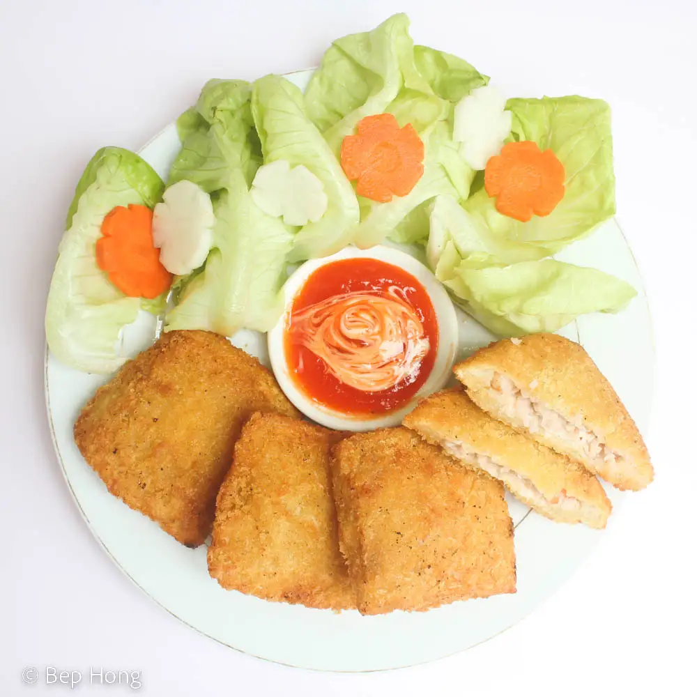 Hình ảnh Chả giò vuông hải sản (4 cuốn)