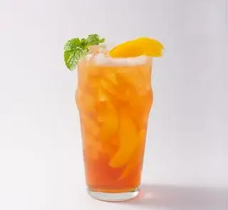 Trà Đào Dầm - 25.000 ₫ tại Trà Trái Cây Tân Định - Nguyễn Hữu Cầu