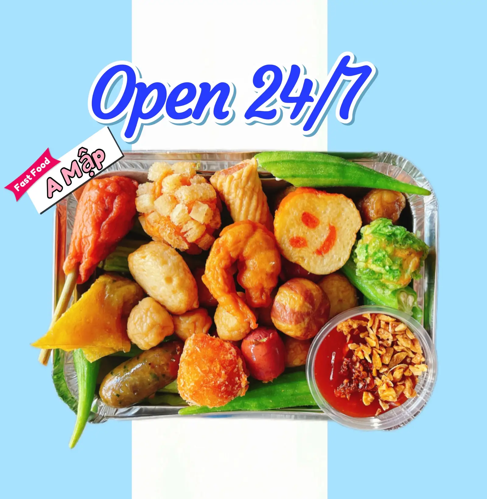 Combo Cá Viên Chiên Nhỏ - Kèm 1 Chai Pepsi - 90.000 ₫ tại Ăn Vặt - Cá Viên Chiên Anh Mập - Nguyễn Văn Thương