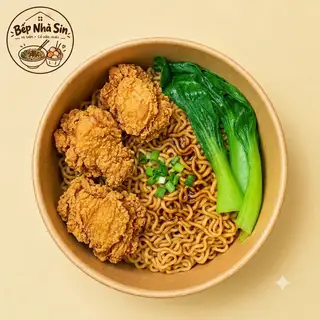 Hình ảnh Mì Trộn Gà Popcorn