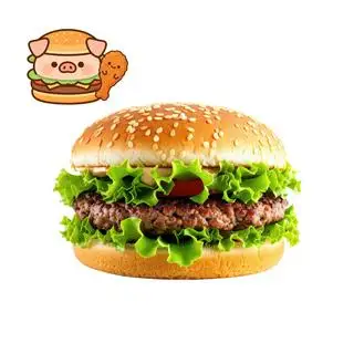 Burger Bò - 50.000 ₫ tại Gà Rán Chấm Là Ghiền - Vũ Huy Tấn