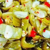 Cải chua tỏi ớt - 5.000 ₫ tại Hoa Food - Trùm Ăn Vặt, Cá Viên Chiên & Chân Gà - Phú Định