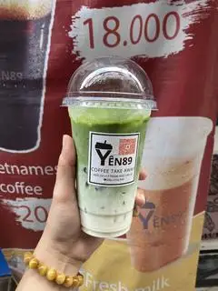 Matcha Latte (Sữa Tươi) - 35.000 ₫ tại Yên89 Coffee Take Away - Phạm Ngũ Lão