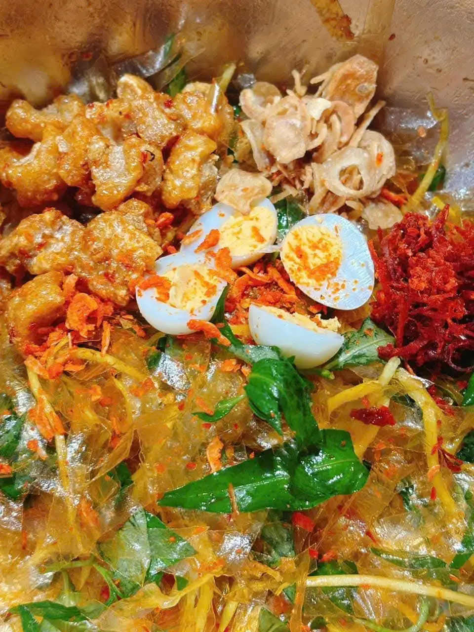 Hình ảnh Bánh Tráng Trộn ( sợi khô) 