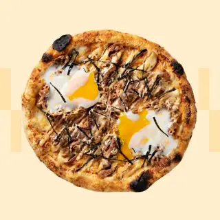 Hình ảnh Pizza Bò Trứng Onsen Kiểu Nhật