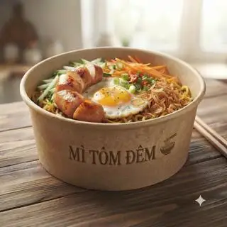 Hình ảnh Mì trộn xúc xúch