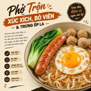 Hình ảnh Phở Trộn Thập Cẩm 