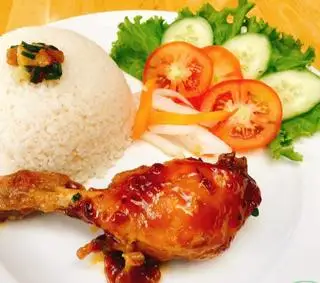 Hình ảnh Cơm gà nướng sốt teriyaki