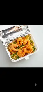 Hình ảnh mỳ trộn tôm