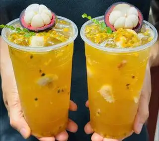Hình ảnh Trà măng cụt chanh leo