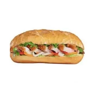 Bánh mì heo quay - 30.000 ₫ tại Bánh Mì Hà Nội Đức Hậu - Vạn Kiếp