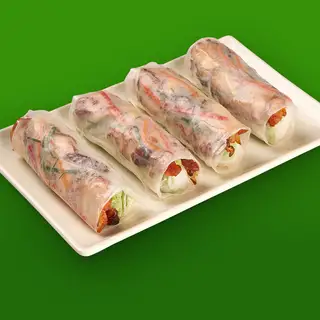 Gỏi cuốn gà nướng - 4 cuốn - 74.520 ₫ tại Wrap&Roll - Mplaza Saigon