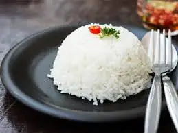 Cơm trắng (Rice With Side Dish) - 10.000 ₫ tại Bảo Ngân Chay Quán - Mỳ Sốt, Miến Xào & Cơm Chiên - Hoà Bình