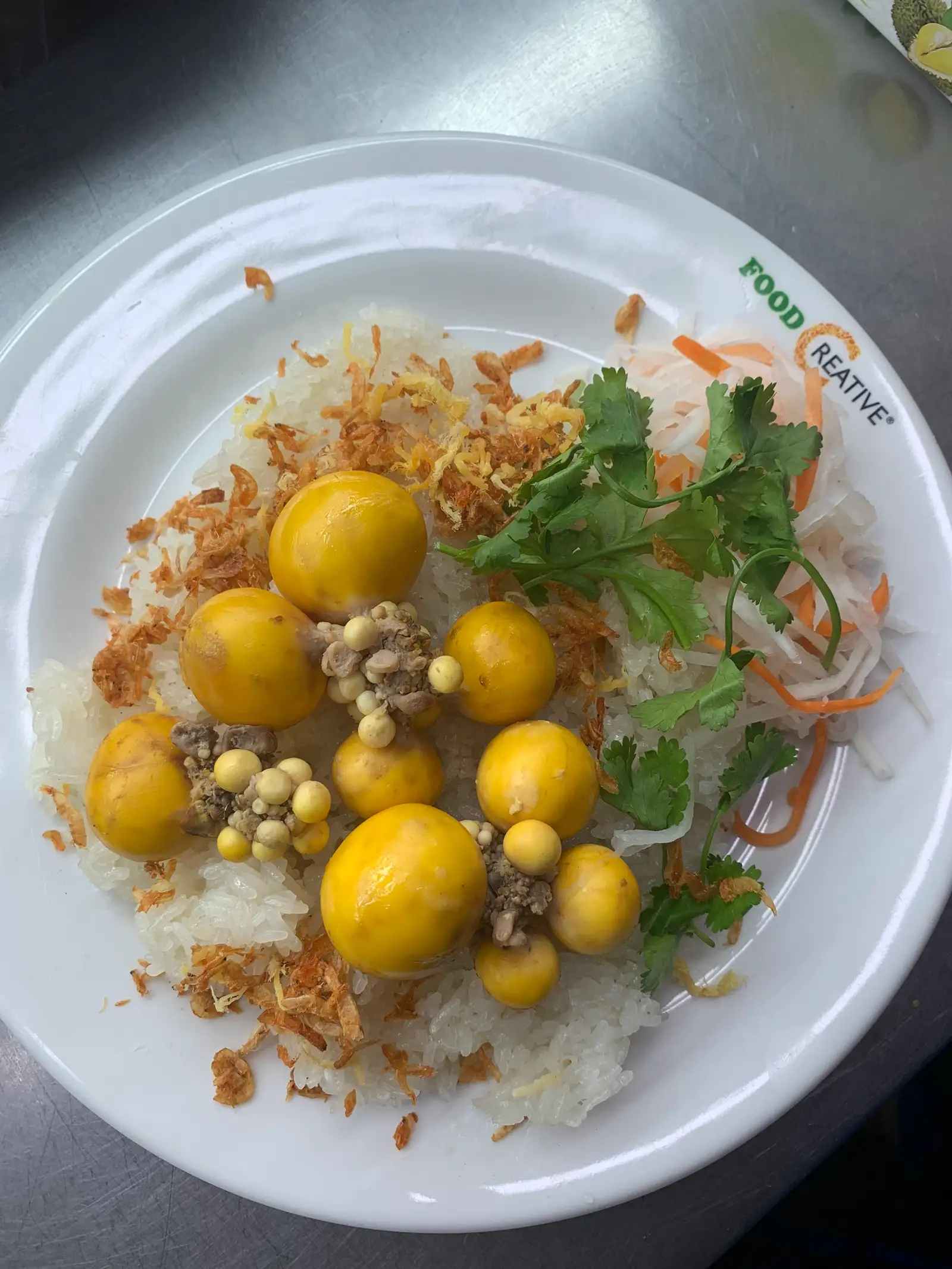 Hình ảnh xôi trứng non 