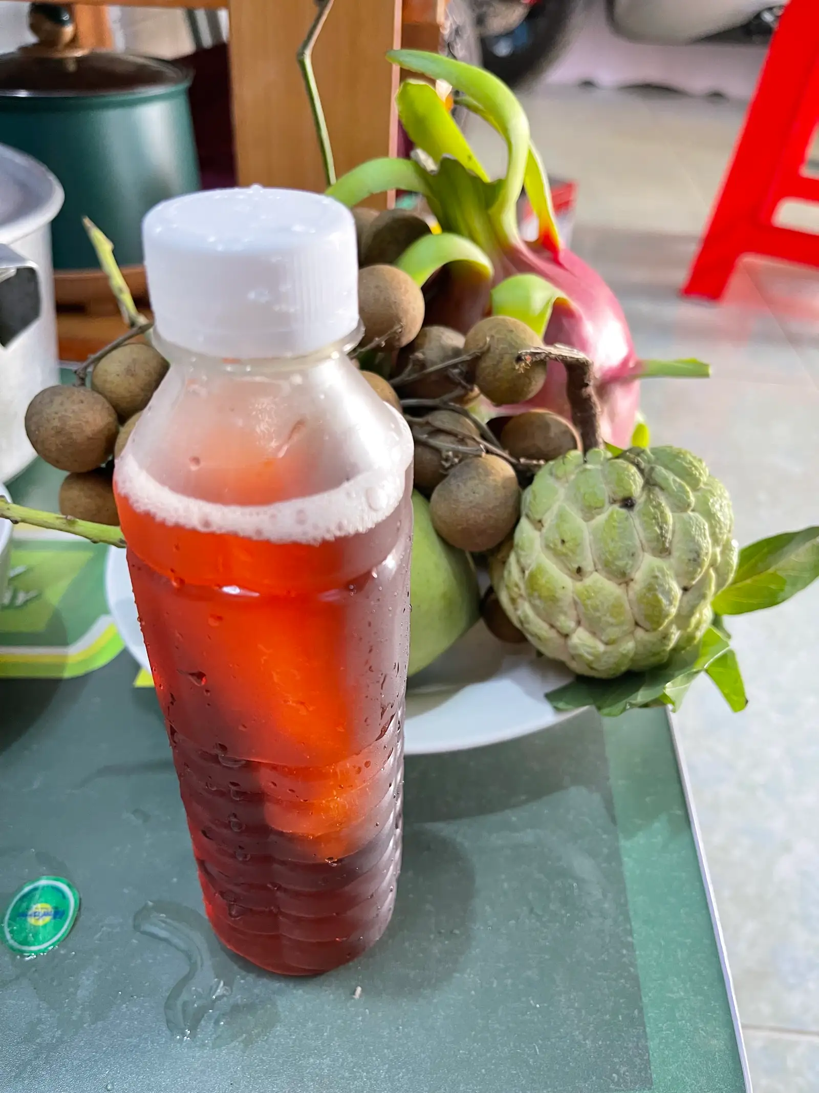 Nước Sâm Nhà Nấu 100% Đường Phèn (ướp lạnh không tẩy đá) - 15.000 ₫ tại Phở Chay Giác Tâm - Nơ Trang Long