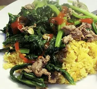 Hình ảnh Cơm Rang Cải Bò