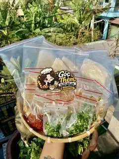 Hình ảnh Bánh tráng tròn phơi sương sate siêu cay
