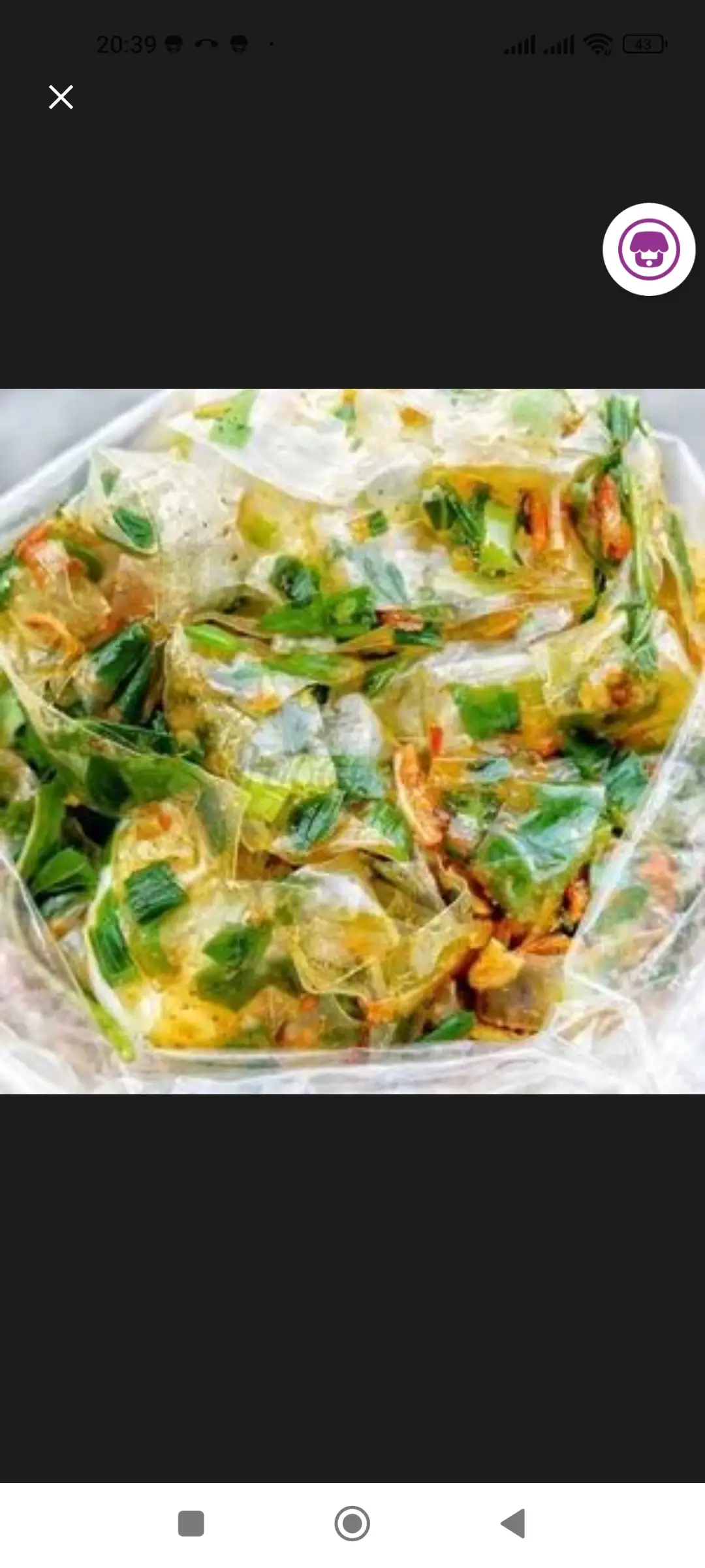 bánh tráng trộn mỡ hành - 24.000 ₫ tại Tiệm Bánh Tráng Trộn Ăn Là Ghiền - Lâm Văn Bền