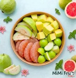 Hình ảnh  Set trái cây Mix nhiều vị  Bưởi + Ổi + Xoài + Táo + dưa hấu (hộp lớn)