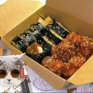Hình ảnh Combo kimbap gà sốt