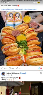 Hình ảnh Bánh mì mini siêu bơ siêu pate