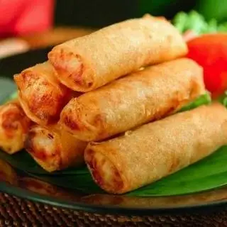 CHẢ GIÒ CHAY CHIÊN GIÒN - 8.000 ₫ tại Mộc Thanh Chay - Hủ Tiếu Khô Sa Tế Chay - Lũy Bán Bích