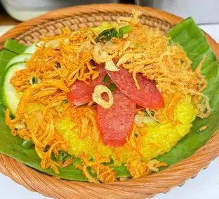 Hình ảnh Xôi mặn gà xé