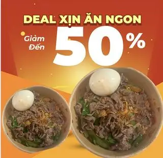 Mì Trộn Bò - Trứng Lòng Đào - 65.000 ₫ tại Mì Trộn, Xôi Mặn & Bún Thịt Nướng - Lê Sao