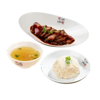 Hình ảnh Cơm Xá Xíu 叉烧饭 Roasted Pork Rice (Char Siew)
