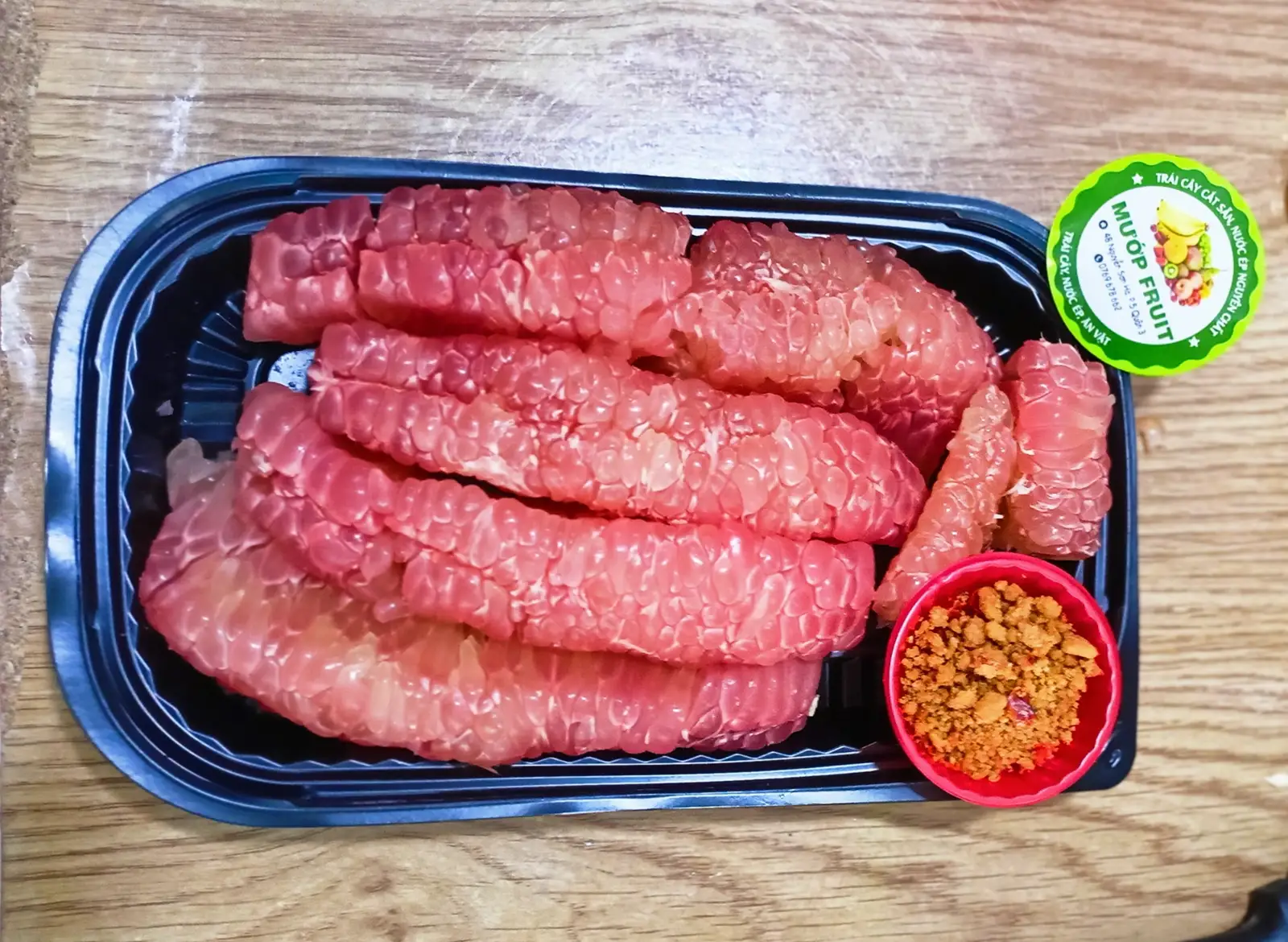 Bưởi Da Xanh Hộp (350G) - 49.000 ₫ tại Mướp Fruit - Trái Cây Cắt Sẵn - Nguyễn Đình Chiểu