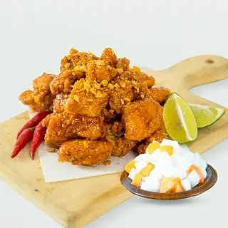 Hình ảnh Gà giòn cay hàn quốc