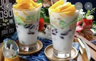 Hình ảnh chè Khoai dẻo Mít