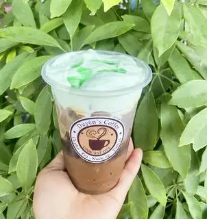Hình ảnh cafe kem muối bạc hà 