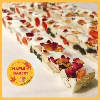 Hình ảnh Kẹo Nougat Sữa Hoa Hồng 100g