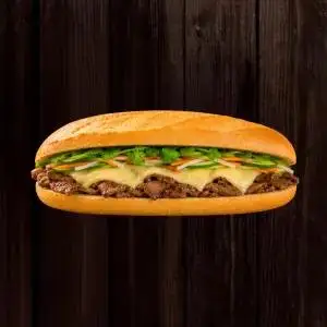 Hình ảnh Bánh Mì Bò Nướng Phô Mai